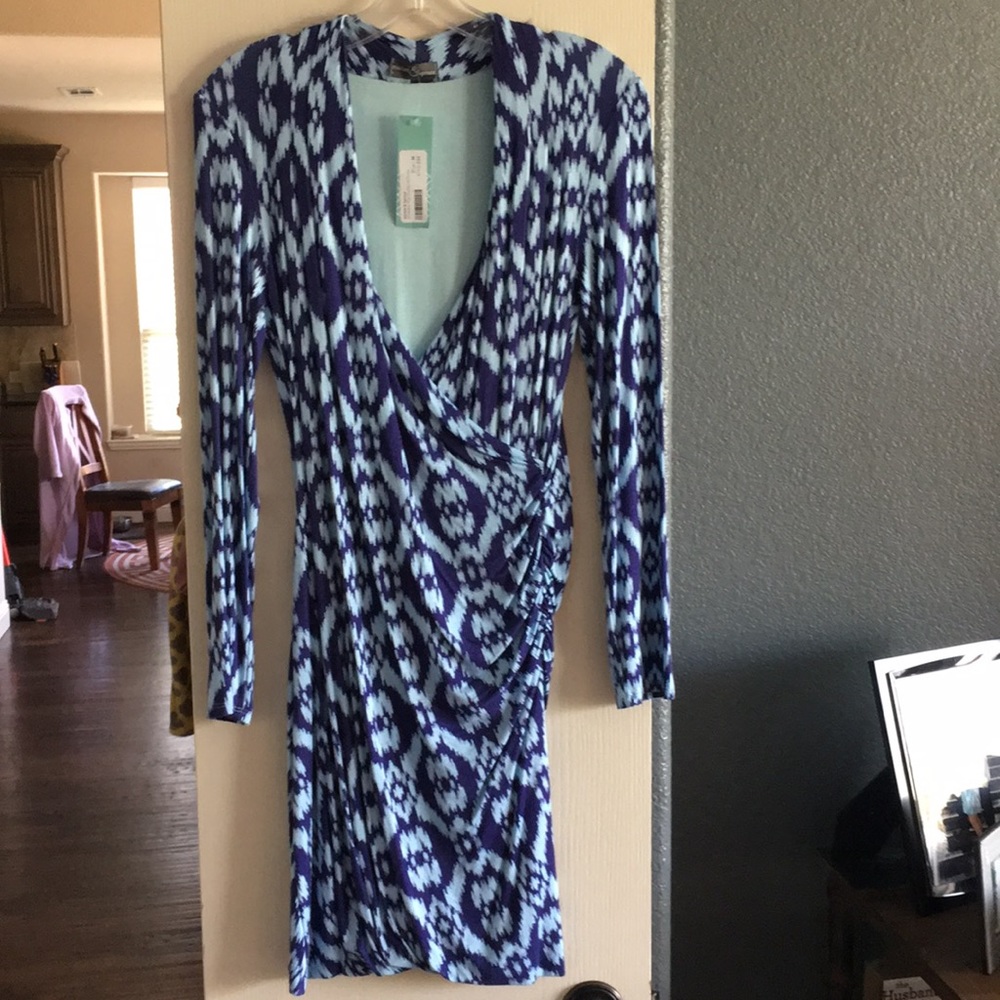 Market and spruce side gathered dress
